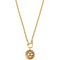 Round Cutout CC Mark Necklace from Chanel 1