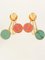 Boucles d'Oreilles Swing Logo Circle Charm de Gucci, Set de 2 3