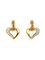 Check Pattern Rhinestone Swing Earrings from Burberry, Set of 2, Image 1