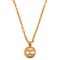 Round Cutout Cc Mark Long Necklace from Chanel, 1994, Image 1