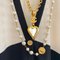 Heart Mirror Design CC Mark Halskette von Chanel, 1995 2