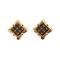 Diamond Check Plate Earrings from Burberry, Set of 2 1