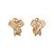 Rhinestone Design Pierced Earrings by Christian Dior, Set of 2 1