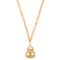 Triangle CC Mark Plate Necklace from Chanel, 1993, Image 1