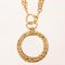 Chanel Loupe Mini Cc Mark Double Chain Necklace, Image 4