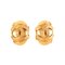 Oval CC Mark Earrings from Chanel, 1994, Set of 2 1