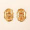 Oval CC Mark Earrings from Chanel, 1994, Set of 2 2