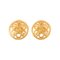 Round Cutout CC Mark Earrings from Chanel, 1995, Set of 2 1