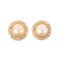 Bijoux Round Pearl Earrings from Chanel, 1990s, Set of 2 1