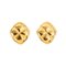Chanel Diamond Matelasse Stitch Motif Earrings, Set of 2 1