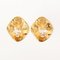 Chanel Diamond Matelasse Stitch Motif Earrings, Set of 2 2