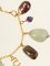 Color Stone CC Mark Charm Bracelet in Green/Purple from Chanel, 2001, Image 8