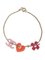 CC Mark Multi Charm Bracelet in Silver/Red/Pink from Chanel, 2004 1