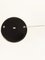 Kreisförmige Brosche mit Logo in Schwarz/Silber von Chanel 2