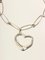 Offenes Herz Kettenarmband Silber von Tiffany & Co. 2