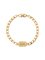 Bracelet Plaque Logo avec Strass par Christian Dior 1