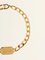 Bracelet Plaque Logo avec Strass par Christian Dior 9