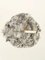 Spilla con motivo camelia a quadri grigio/bianco di Chanel, Immagine 4