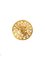Round Cc Mark Sun Motif Brooch from Chanel, 1995, Image 1