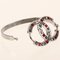 Bijoux Cc Mark Bangle Silver/Clear/Red from Chanel, 2005 5