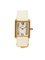925 Must Tank Vermeil Weiße Uhr von Cartier 1