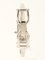 Rechteckige Armbanduhr mit Logo und Zifferblatt in Silber von Gucci 2