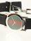 Round Web Detailed Face Watch in black/Red/Green from Gucci 4