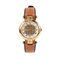 Round Face Logo Watch in Brown/Black from Burberry 1
