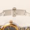 Orologio combinato con logo rotondo in argento/oro di Gucci, Immagine 5