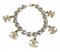 Vintage Bracelet with Crystal and CC Charms from Chanel 1