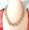 CHANEL Vintage clear gripoix and faux pearl necklace, long necklace 2