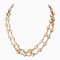 CHANEL Vintage clear gripoix and faux pearl necklace, long necklace 1