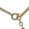 Goldfarbene Halskette mit Anhänger Kostüm Halskette von Christian Dior 3