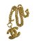 Collana a catena con ciondolo Matelasse CC Mark di Chanel, Immagine 1