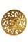Vintage Wave Arabesque Round Brooch with CC Mark from Chanel, Image 1