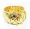 Vintage Golden Matelasse Bangle with Mini CC Mark from Chanel 1