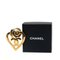 Broche de disfraz con forma de corazón CC de Chanel, Imagen 4