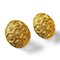 Crystal And Golden Turtle Honeycomb Design Earrings by Christian Dior, Set of 2 1