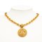CC Round Pendant Necklace Costume Necklace from Chanel, Image 4