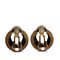 Chanel Resin Cc Clover Clip On Earrings Costume Earrings, Set of 2, Image 2