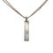 Silver Plate Pendant Necklace from Gucci, Image 1