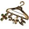 CC Charms Crystal Gripoix Hanger Brooch from Chanel 1