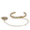 Logo Bangle with Chain from Chanel 8