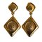CC Dangling Clip-On Earrings from Chanel, Set of 2 1