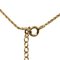 Ovale Halskette mit Logo-Anhänger von Christian Dior 4