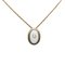 Oval Logo Pendant Necklace from Christian Dior 2