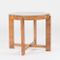 Marble and Mahogany Occasional Table, 1940s, Image 3