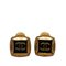Chanel Square Cc Clip On Earrings Costume Earrings, Set of 2, Image 1