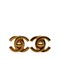 Boucles d'Oreilles Clip-On CC Turn Lock de Chanel, Set de 2 1