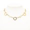 Bvlgari Mother of Pearl Link Necklace Costume Necklace, Image 1